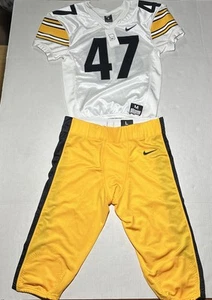 Nike NEW Pittsburgh Steelers Sewn On Youth Medium Sample Genuine Football Jersey - Picture 1 of 6