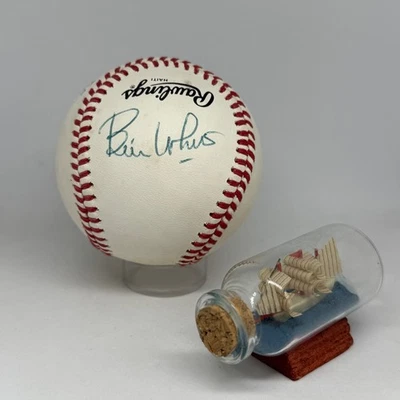 Bill White signed Rawlings ONL Baseball JSA COA Cardinals Phillies Auto A4066 - Image 1 of 2