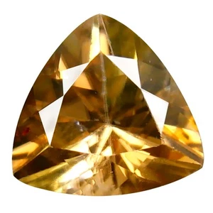 2.33 ct Tremendous Triangle Cut (8 x 8 mm) Un-Heated Brown Zircon Gemstone - Picture 1 of 1