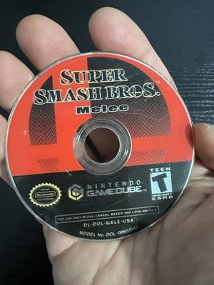Super Smash Bros. Melee (GameCube, 2001) Disc Only - Tested - Image 1 of 2