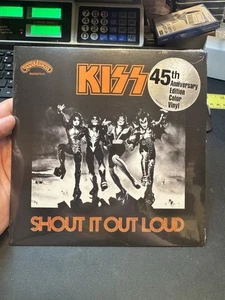 KISS Shout It Out Loud Limited 7" Orange Color Vinyl 45th Anniversary New Sealed - Picture 1 of 2