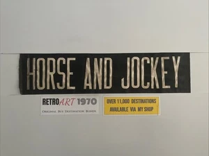 "Pub para caballos y jinetes - Liverpool 416 autobús destino ciego 28"" regalo" - Imagen 1 de 10