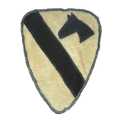 Korean War Theatre Made 1st Cavalry Division Patch Full Color - Image 1 of 4