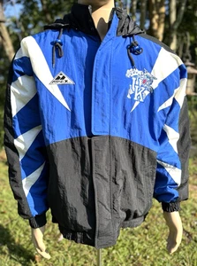 VTG 90s NCAA Apex UNIVERSITY of KENTUCKY WILDCATS Full Zip Jacket Sz LARGE - Picture 1 of 21
