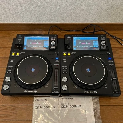 Pioneer DJ XDJ-1000MK2 Pair Set 2 Units Tested USB Digital Player #OS0046 - Image 1 of 4
