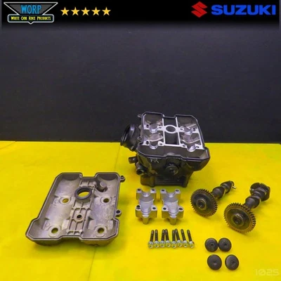 2003 SUZUKI TL1000R MOTOR DIANTEIRO CABEÇA DE CILINDRO VÁLVULAS DE EXTREMIDADE SUPERIOR CAMS FABRICANTE DE EQUIPAMENTO ORIGINAL ~ 10A - Imagem 1 de 4