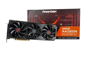 GPU PowerColor Radeon RX 6700XT 12 GB Red Devil con scatola | 1 anno di garanzia, spedizione veloce! - Foto 1 di 7