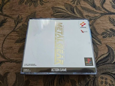 METAL GEAR SOLID Playstation PS1 JP CIB Manual OBI Strip Suikoden Demo Tested EX - Image 1 of 4