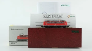 Locomotiva elettrica Minitrix N 16107 BR 115 205-7 DB digitale mfx (suono difettoso) - Foto 1 di 10