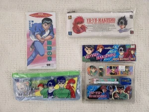 SET 4 Yu Yu Hakusho Stationär Mini Bungu Soundtrack Etui Bleistift Neu Versiegelt! - Bild 1 von 12