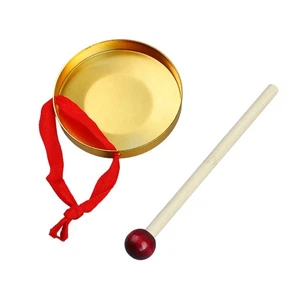 Hand Gong Mini Portable Musical Instrument Outdoor Toy With Mallet For Tradi 3CS - Picture 1 of 12