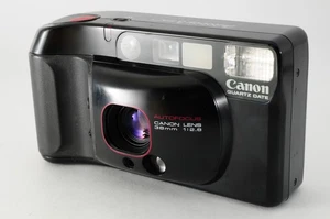 [Ecc+++++] Canon Autoboy 3 QD Point & Shoot fotocamera pellicola 35 mm nera dal GIAPPONE - Foto 1 di 12