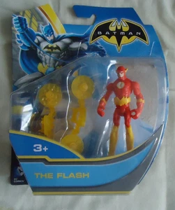 New Rare DC Comics Mattel 2013 Batman Animated Series The Flash 4" Figure (W) - Picture 1 of 5