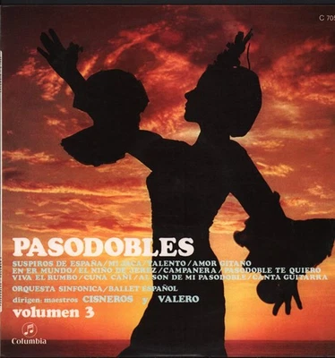 Orquesta Sinfonica Ballet Espanol / Cisneros Y Valero Pasodobles - Volumen 3 LP - Bild 1 von 3