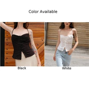 Casual Womens Spaghetti Strap Vest Perfect for Spring and Summer Outings - Picture 1 of 33