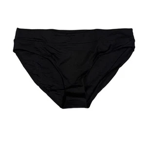 NWT Prana Womens Summer Wave Black Bikini Bottom Size Small Swimwear Beach Pool - Picture 1 of 7
