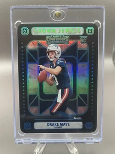Drake Maye (RC) Crown Jewels CASE HIT SSP #2 2024 Panini Contenders Patriots - Imagen 1 de 5