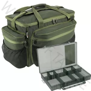 NGT Carp Fishing Bag Carryall Large Holdall with Tackle Box - Picture 1 of 13