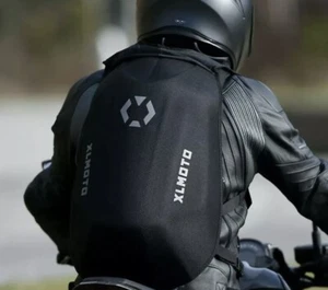 Zaino XLMOTO Moto Black Porta Casco Slipstream Viaggi Rigido Impermeabile 24 lt - Imagen 1 de 3