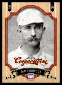 2012 Panini Cooperstown Sam Thompson   129 Philadelphia Phillies