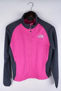 The North Face TKA STRETCH Women Track Jacket Activewear Pink Full Zip size S - Picture 1 of 7