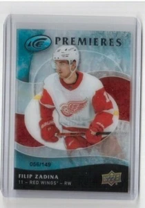 2019-20 Upper Deck Ice Ice Premieres Retro Filip Zadina Detroit Red Wings /149 - Picture 1 of 2