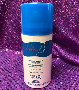 Avon Foot Works Odor Neutralizing Foot Spray 3.5 oz, NOS - Picture 1 of 1