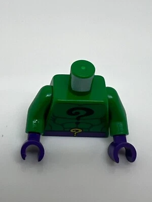 Lego Minifigure Torso Green The Riddler Super Heroes #11 - Image 1 of 2
