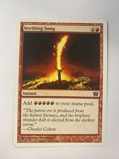 MTG Seething Song Ninth Edition 216/350 Regular Common MINT
