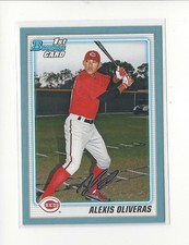 2010 Bowman Prospects Blue #BP75 Alexis Oliveras 089/520 Reds