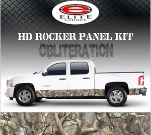 Obliteración Camuflaje Panel Balancín Gráfico Calcomanía Envoltura Camión SUV - 12" X 24 FT - Imagen 1 de 3