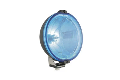 Fernscheinwerfer Blau Rund LED Ring 24V Positionslicht ⌀183 mit Glühbirne - Bild 1 von 4