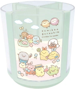 Organizador de escritorio azul JAPÓN Sumikko Gurashi lápiz rodante soporte soporte almacenamiento - Imagen 1 de 1