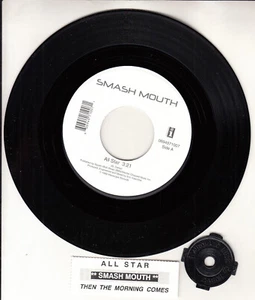SMASH MOUTH SMASHMOUTH All Star 7" 45 rpm record NEW RARE! + juke box strip - Foto 1 di 1