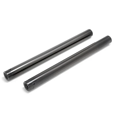 Black Chrome DLC 49mm Fork Tubes for Harley 14-23 Touring Electra Glide 45500113 Foto 1 de 4