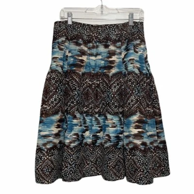 Falda plisada hasta la rodilla Nine West para mujer talla 6 Foto 1 de 4