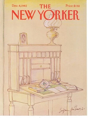 NEW YORKER MAGAZINE ORIGINAL COVER DATED 6th DECEMBER 1982 BY EUGENE MIHAESCO - Image 1 of 2