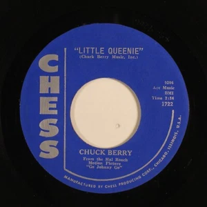 Rock & Roll 45 CHUCK BERRY Little Queenie CHESS VG+ f - Picture 1 of 2
