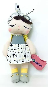 1 Count MeToo Summer Print 13" Plush Girl Doll 100% Polyester Age 0 Months & Up - Picture 1 of 2