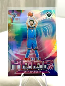 2023-24 NBA Hoops Premium Stock Chet Holmgren Hoopla Silver #14 Thunder - Picture 1 of 2