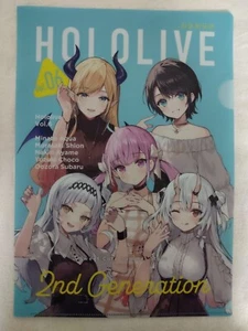 Carpeta de archivos hololive 2da generación (A4) LAWSON 2023 AGOSTO. - Imagen 1 de 3