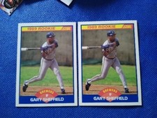 (2 Cards) 1989 Score #625 - Gary Sheffield - Milwaukee Brewers - RC