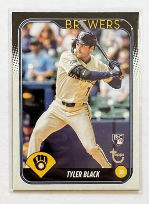 2024 Topps Update Tyler Black Vintage Stock /99 RC #US144 Milwaukee Brewers - Image 1 of 2