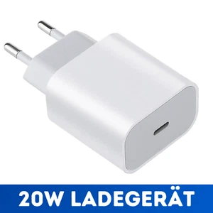20W Ladegerät + Ladekabel USB-C Für iPhone 14 PRO MAX PLUS iPad Adapter Netzteil - Bild 1 von 22
