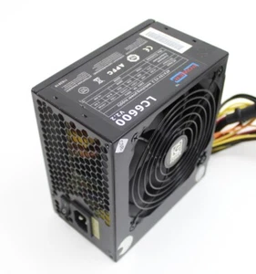 LC-Power LC6600 V2.2 Super Silent Black 600W ATX Netzteil 600 Watt #307837 - Bild 1 von 3