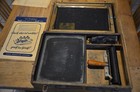 GREIF Siebdruckkasten 40er, 50er Jahre Historisch ANSEHEN!! Screen Printing case