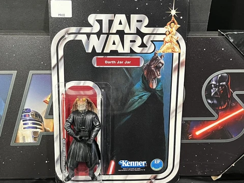 Star Wars Custom Figure: Darth Jar-Jar Binks- Gungan Sith Lord Cover