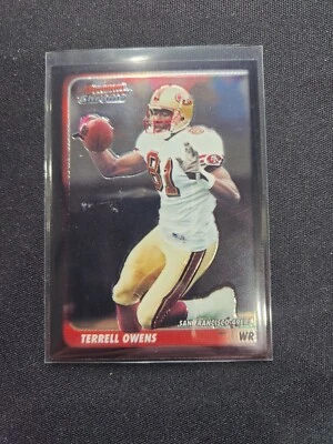 2003 Bowman Chrome Football Terrell Owens #25 - Image 1 of 2