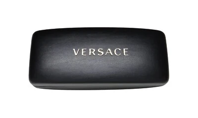 NUEVO ESTUCHE RÍGIDO VERSACE IMITACIÓN CUERO GENUINO PARA GAFAS/MARCO DE GAFAS/ANTEJAS Foto 1 de 2