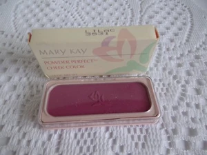 Vtg Mary Kay New Powder Perfect Cheek Color rouge blush .22 oz. Lilac 3531 RECTA - Picture 1 of 1